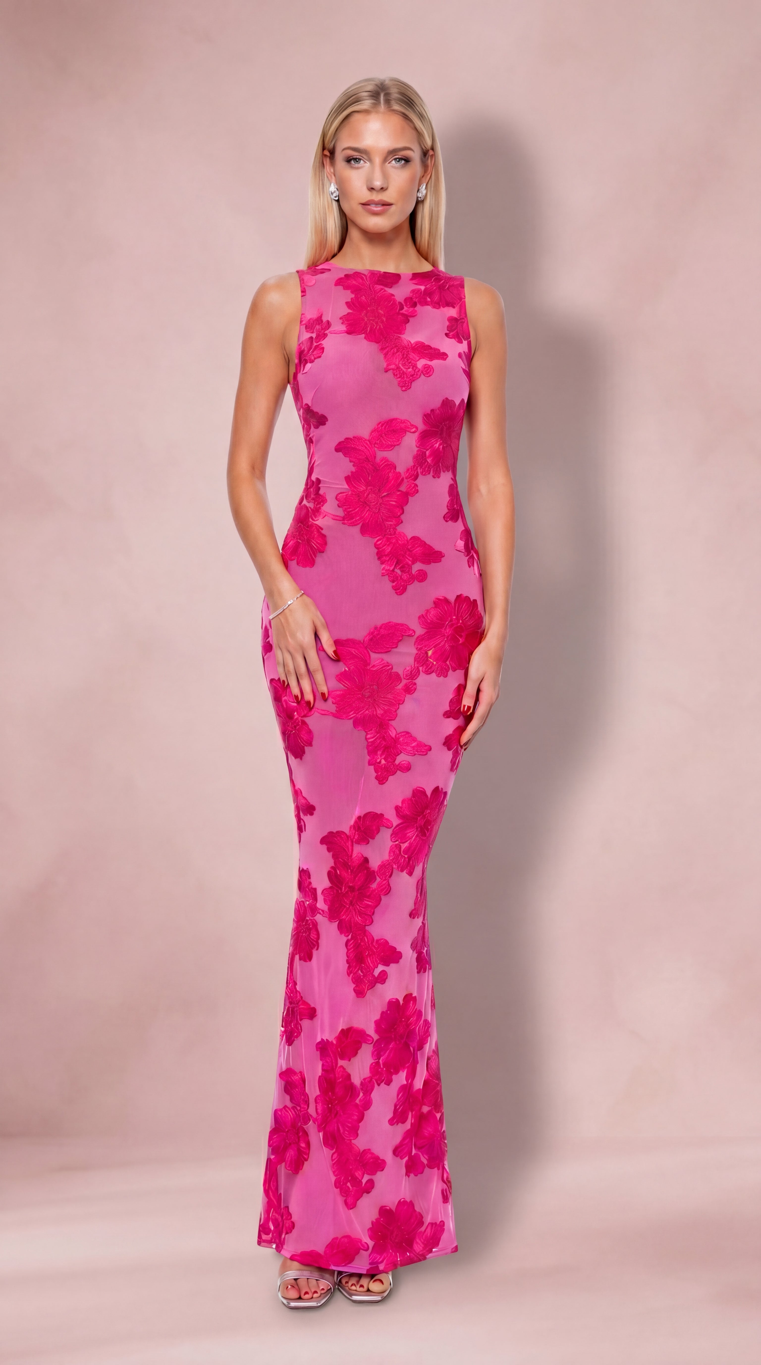 Casa Montiel / Vestido Amalia Fucsia