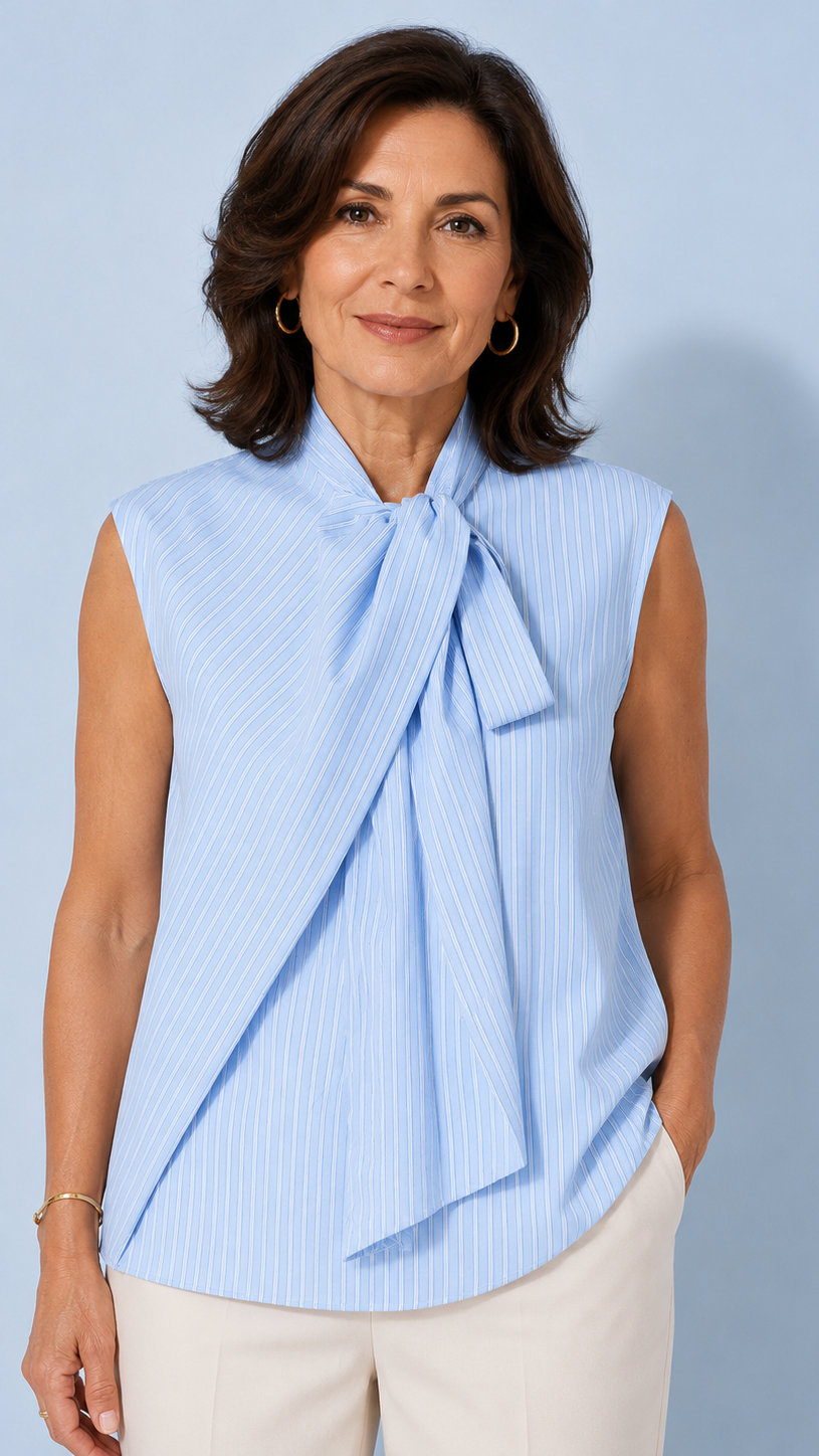 Casa Montiel / Blusa Élodie Sky