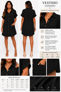 Casa Montiel / Vestido Amara Black