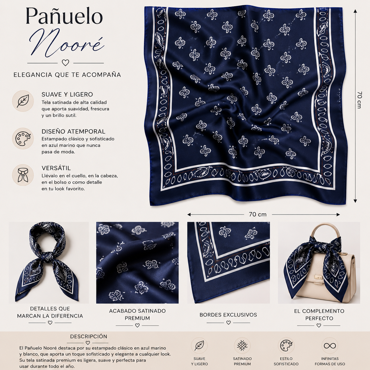 Casa Montiel / Pañuelo Nooré
