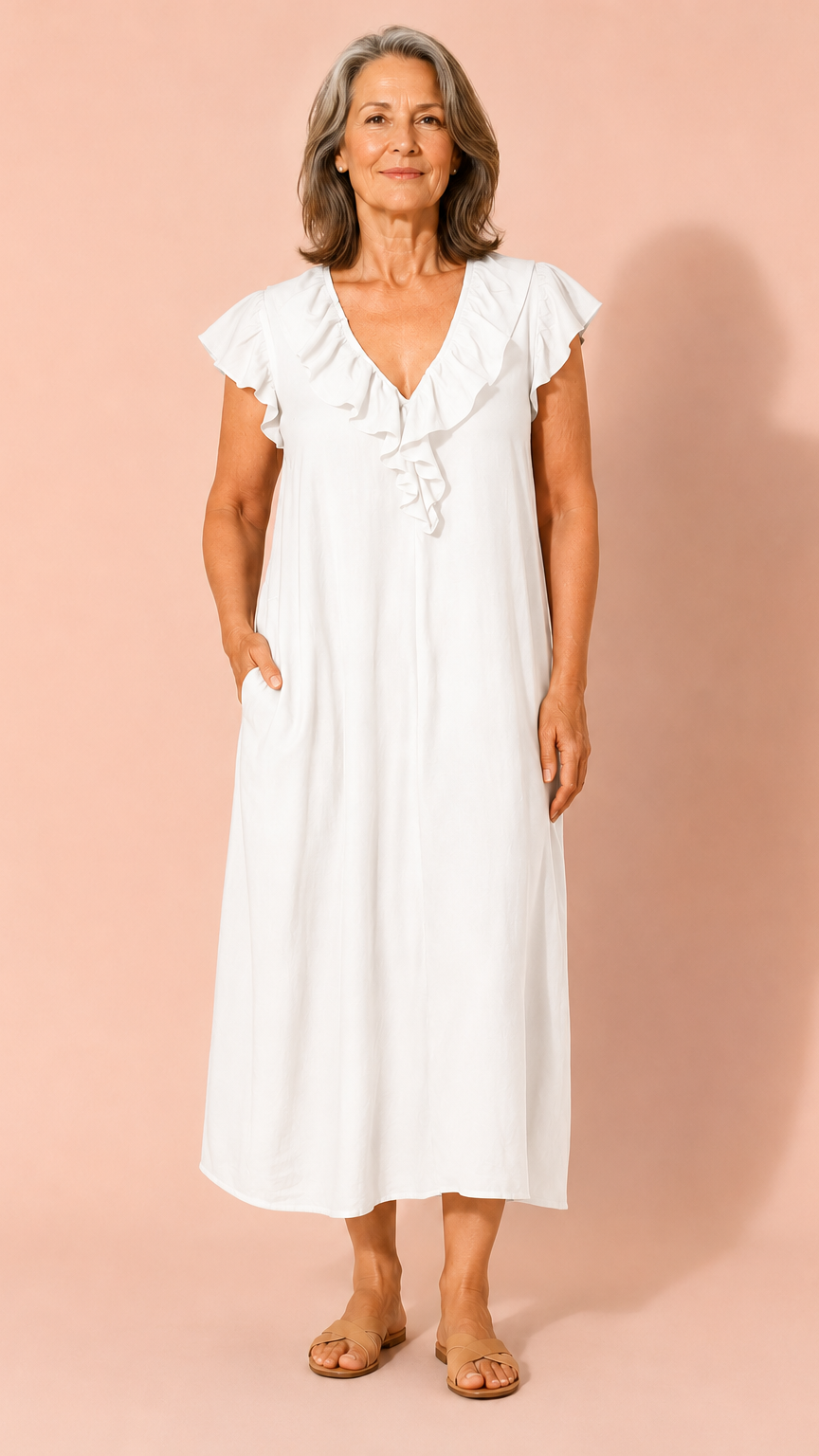 Casa Montiel / Vestido Arabella Cacao