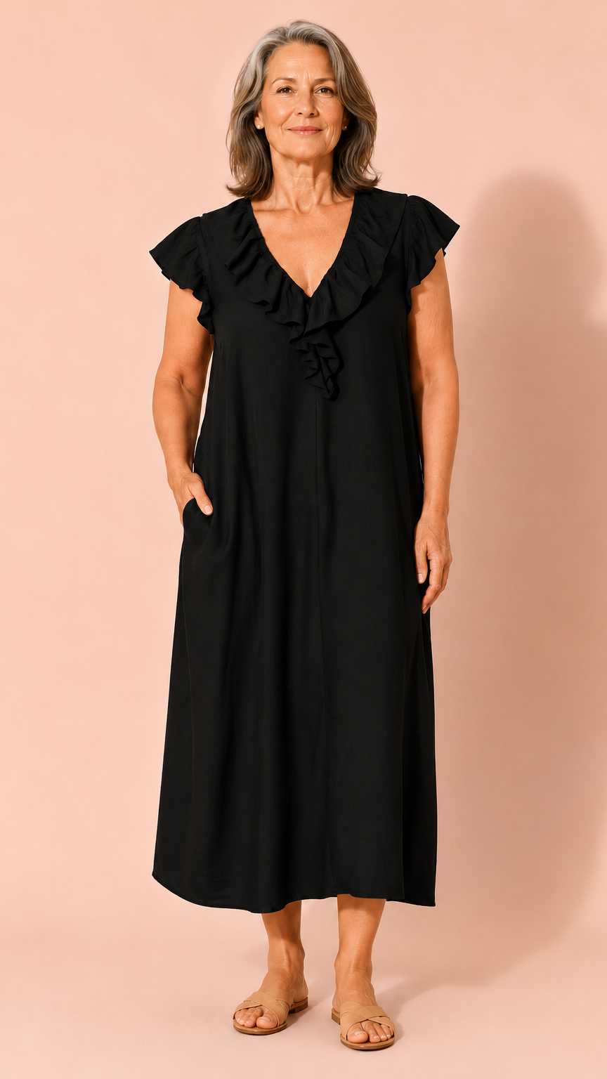 Casa Montiel / Vestido Arabella Cacao