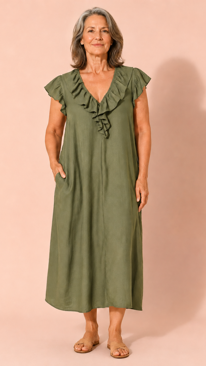 Casa Montiel / Vestido Arabella Cacao