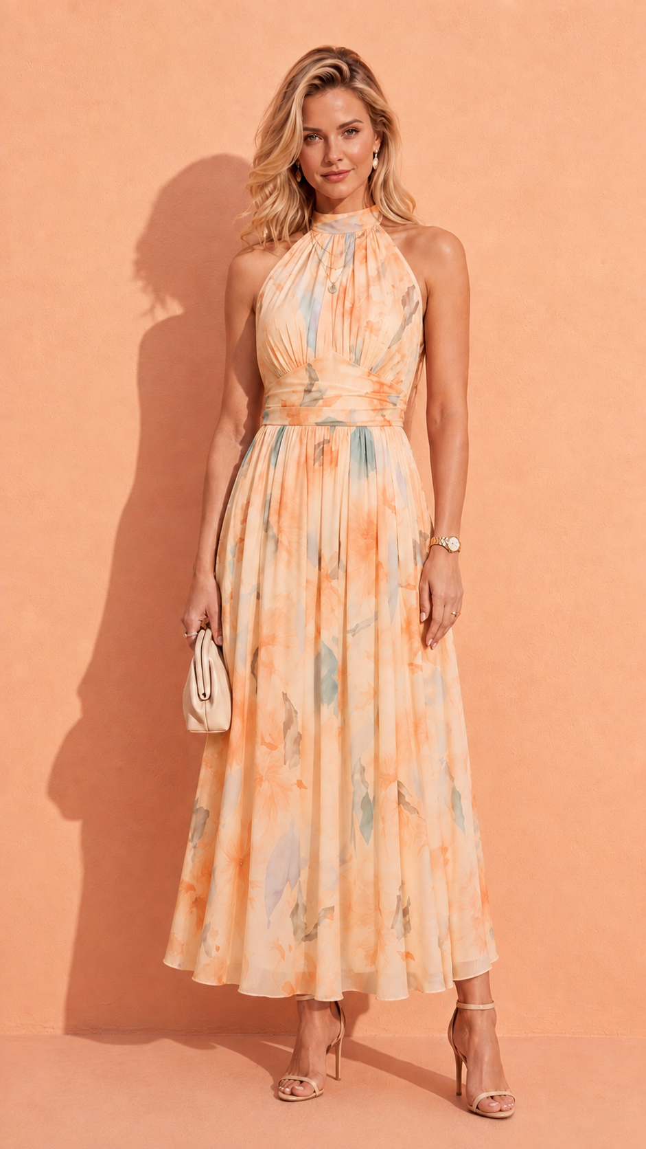 Casa Montiel / Vestido Rosalie Sunset