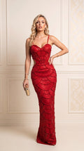 Casa Montiel / Vestido Rubí Imperial