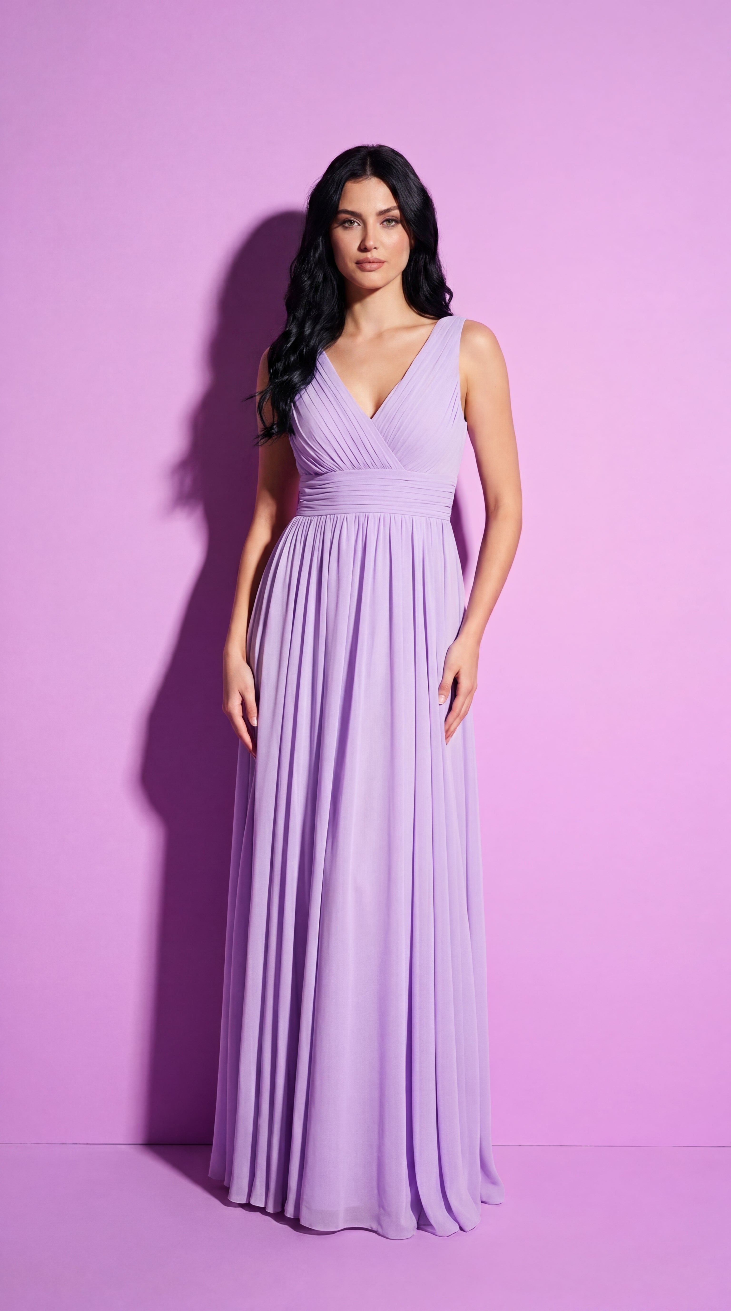Casa Montiel / Vestido Liria Lavanda
