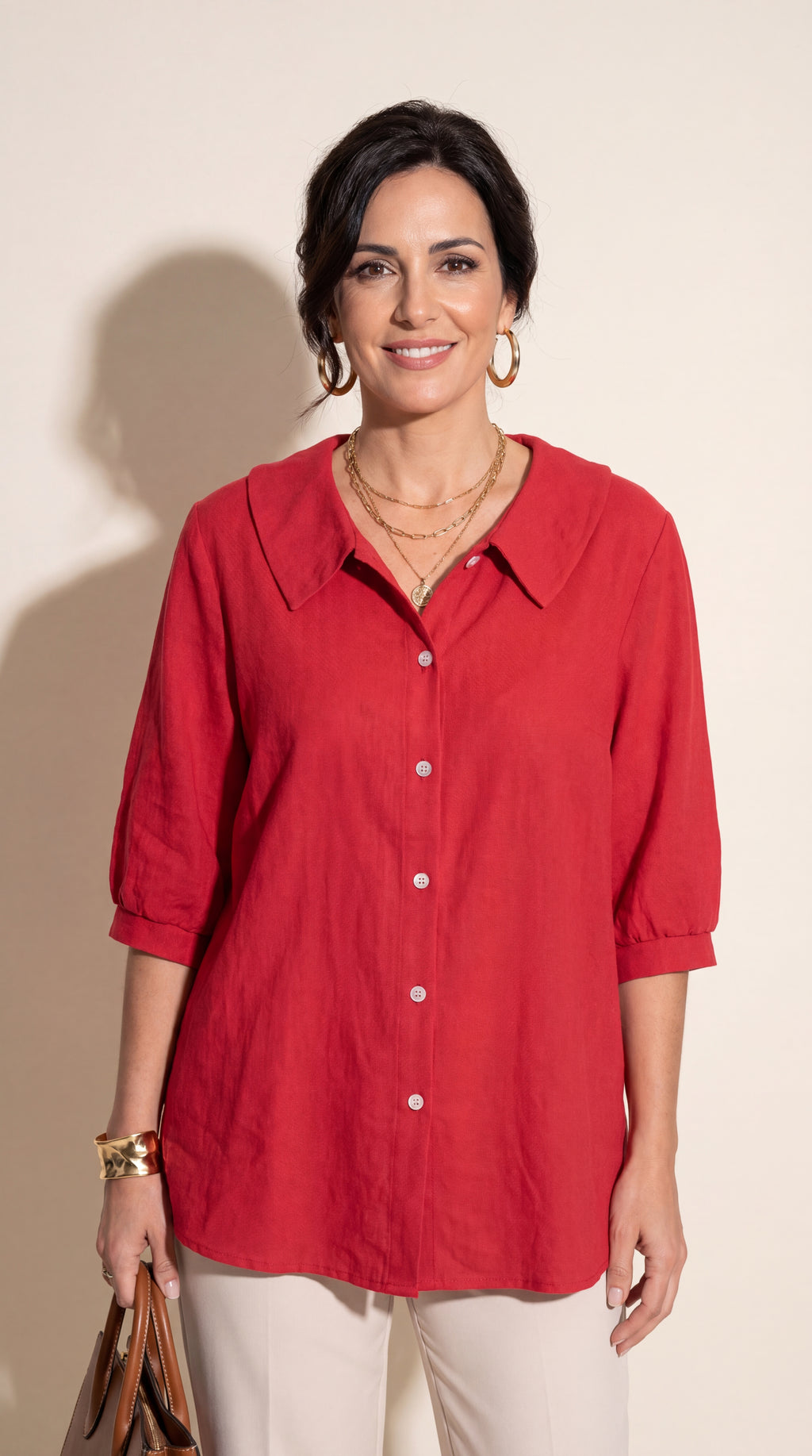 Casa Montiel / Blusa Carmesí Colette