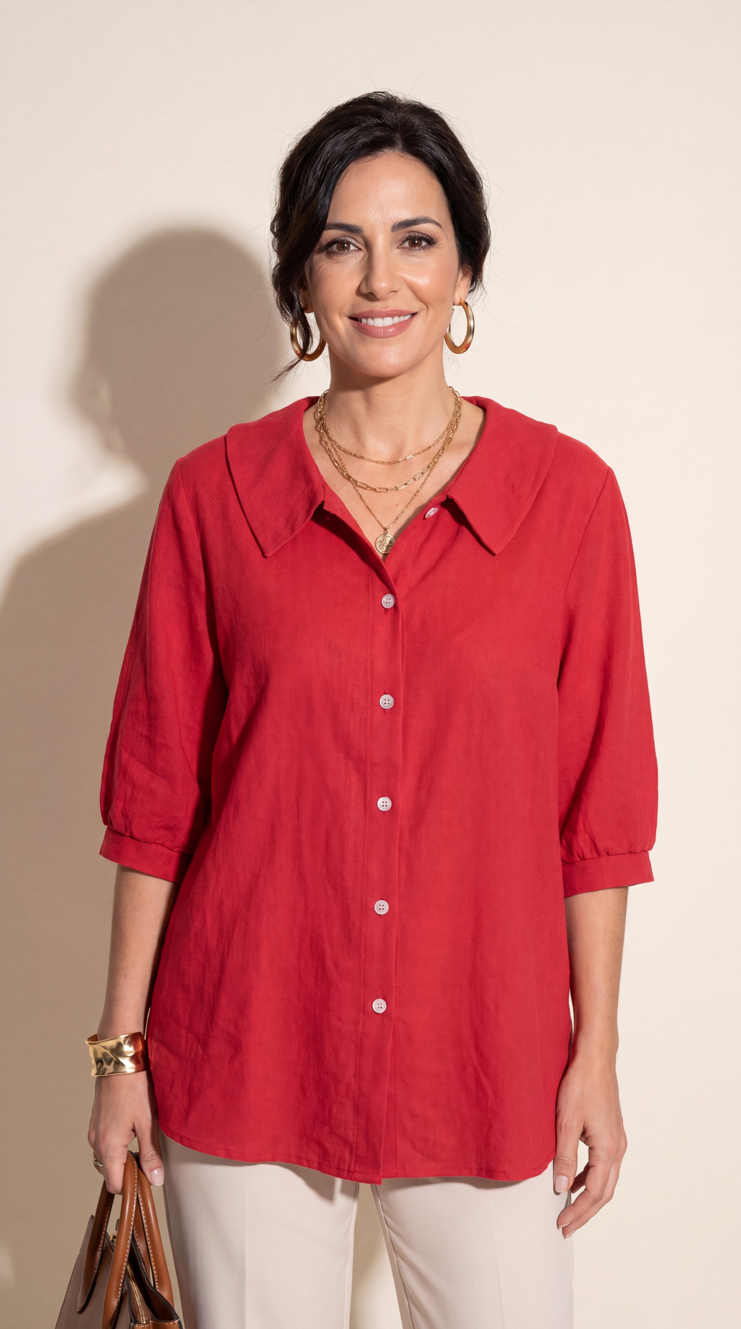 Casa Montiel / Blusa Carmesí Colette