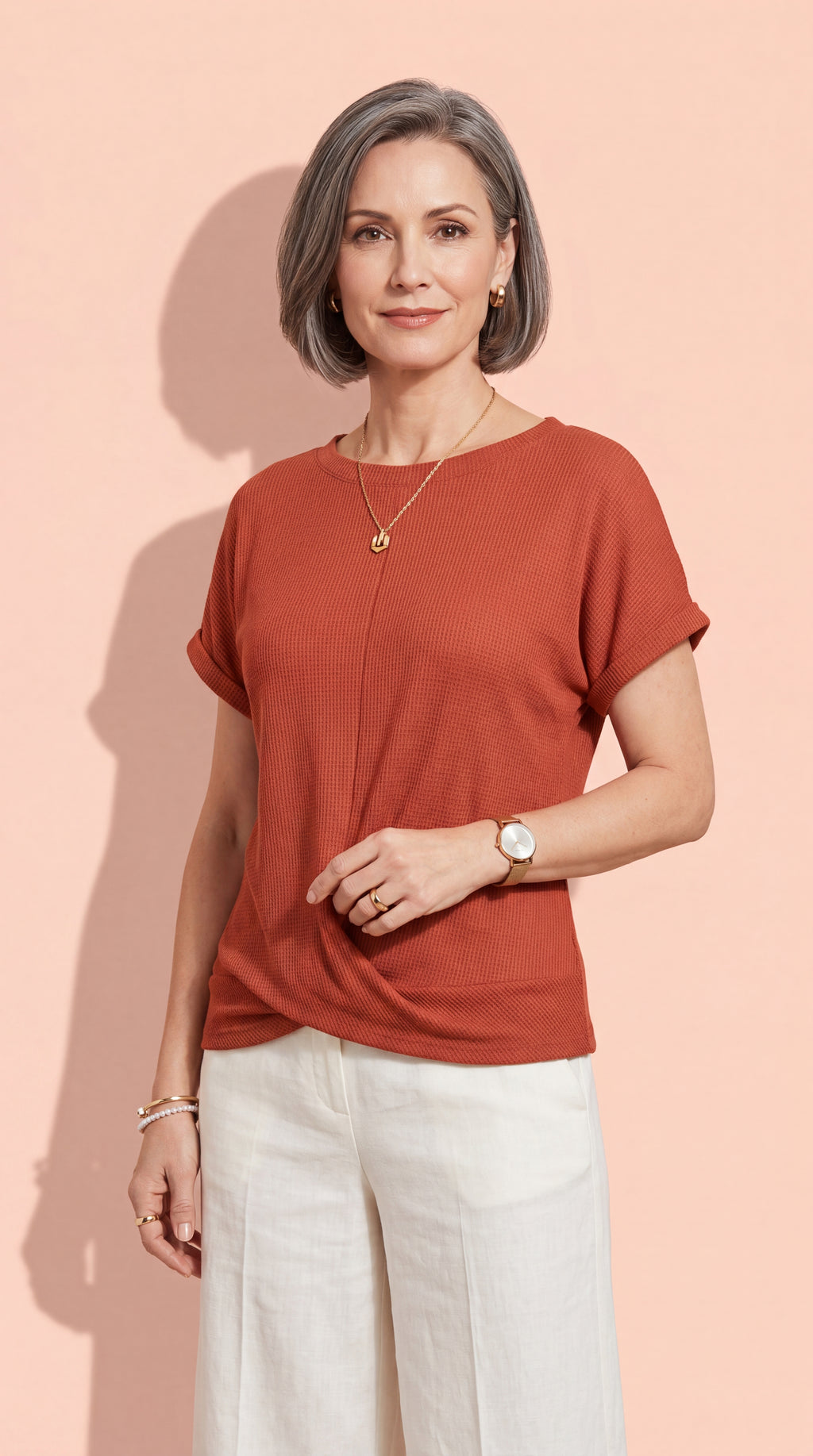 Casa Montiel / Camiseta Siena Terracota