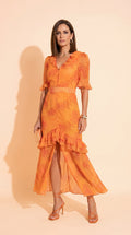 Casa Montiel / Vestido Siena Naranja