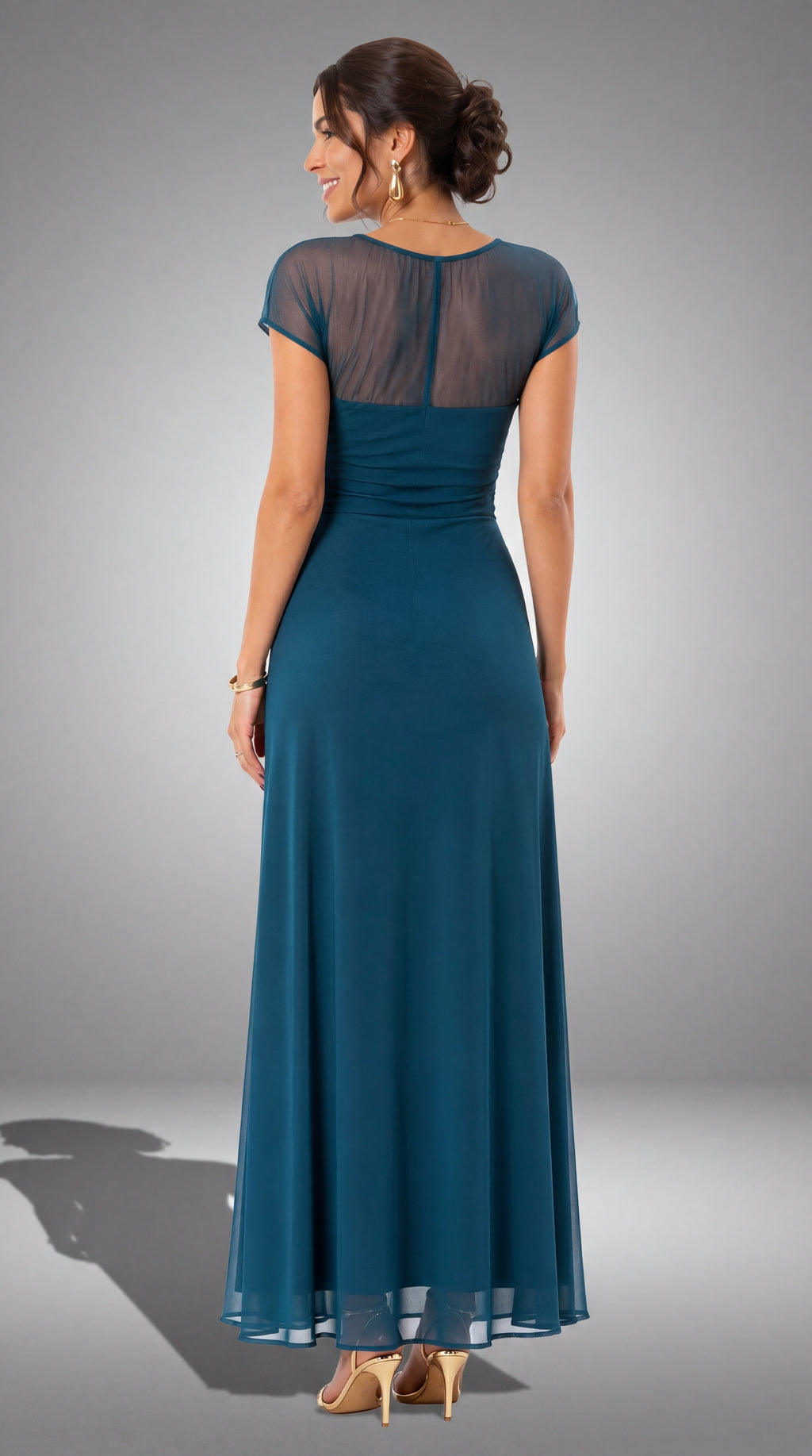Casa Montiel / Vestido Elena Azul Nuit