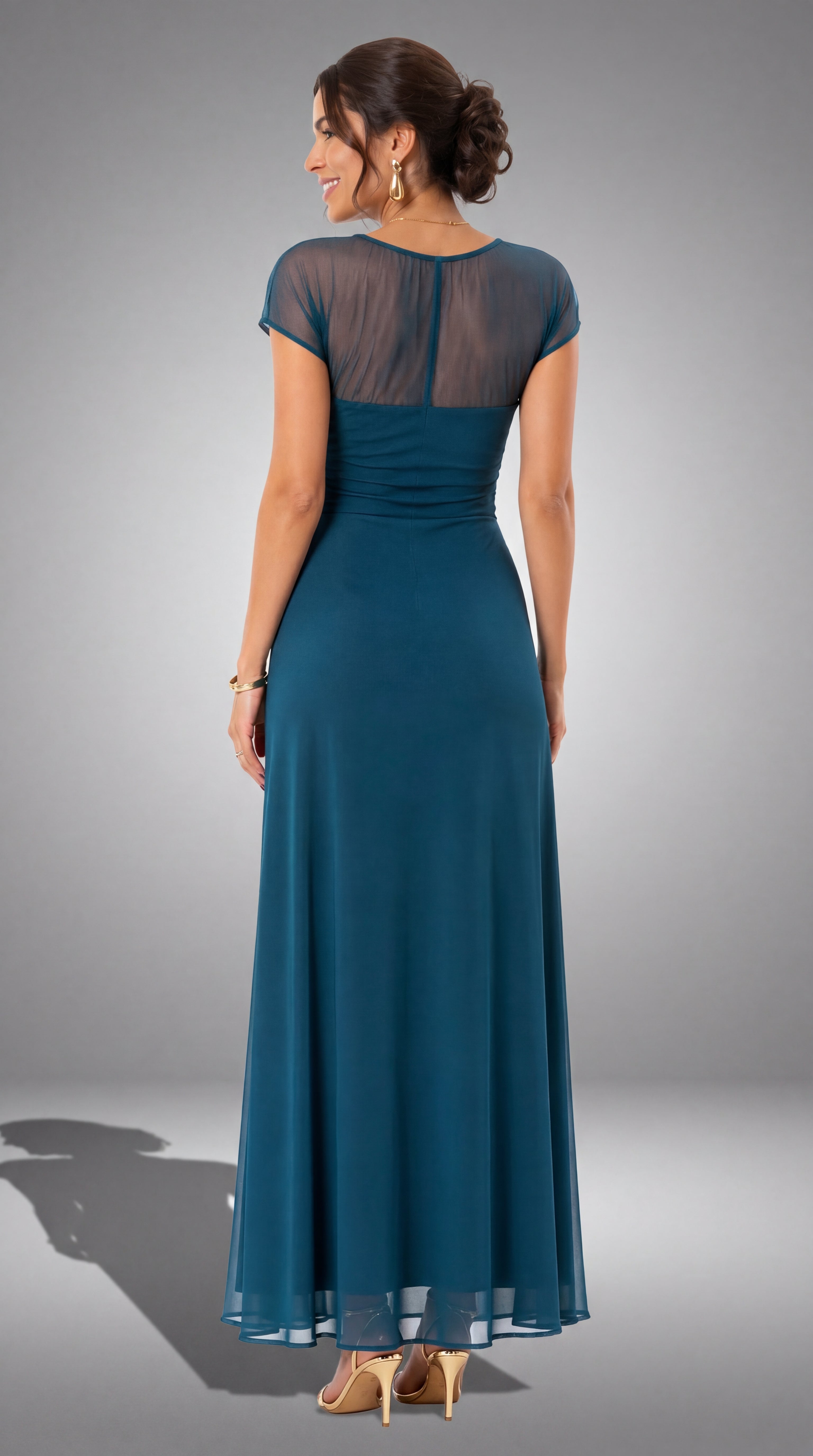 Casa Montiel / Vestido Elena Azul Nuit