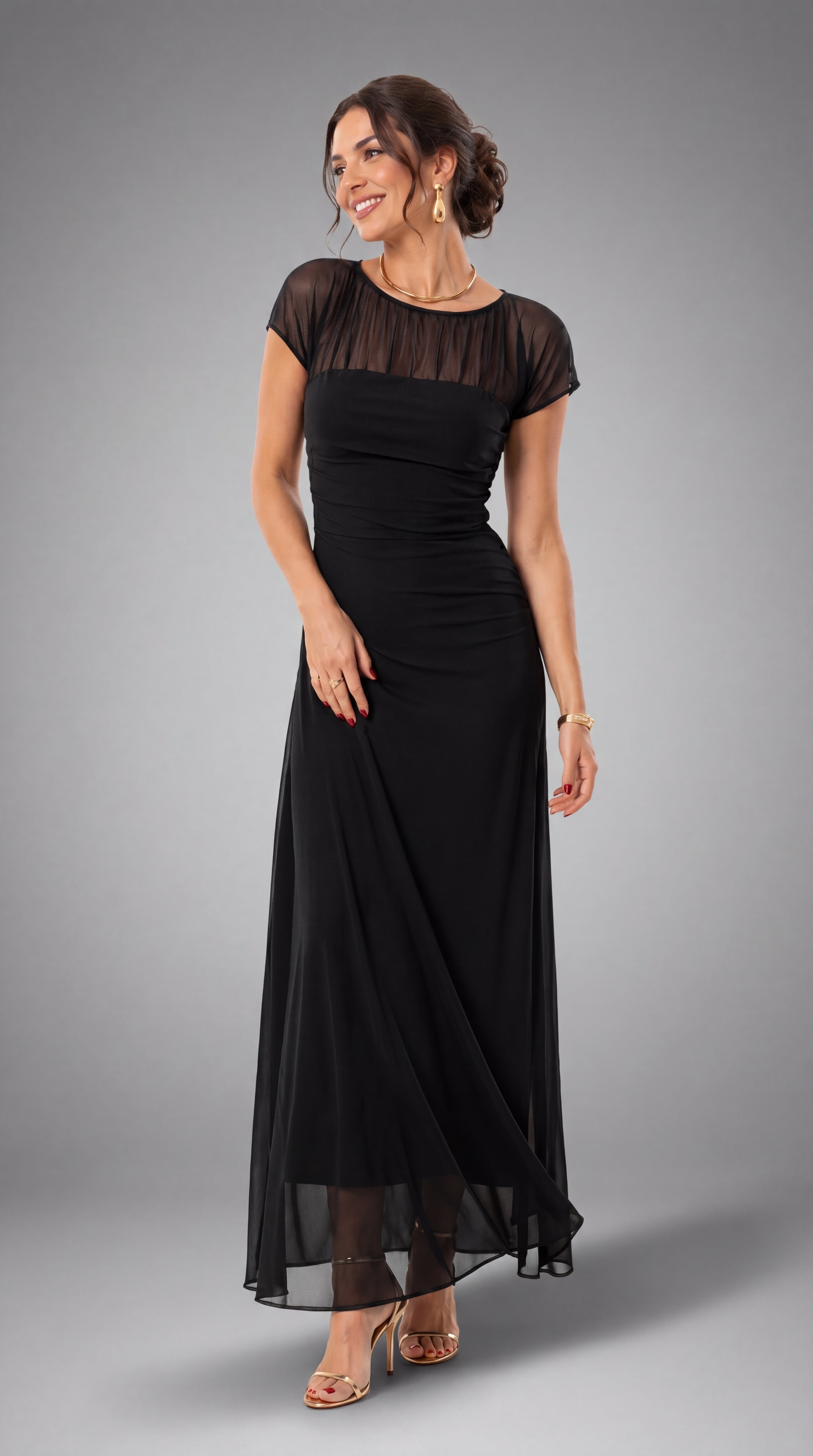 Casa Montiel / Vestido Elena Azul Nuit