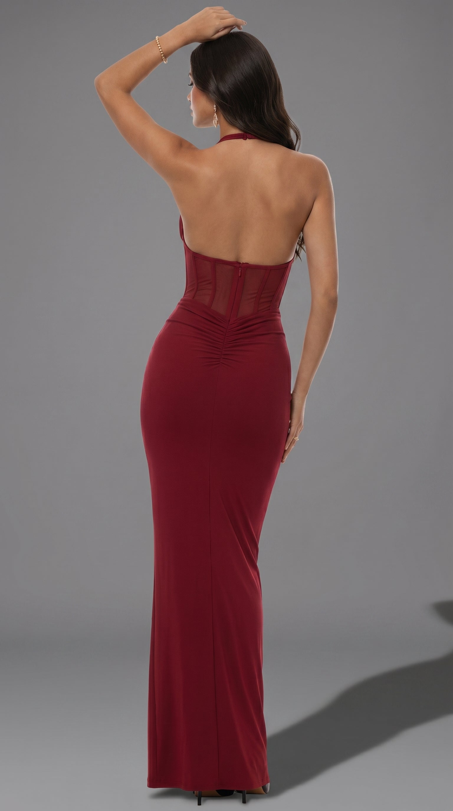 Casa Montiel / Vestido Seducción Escarlata