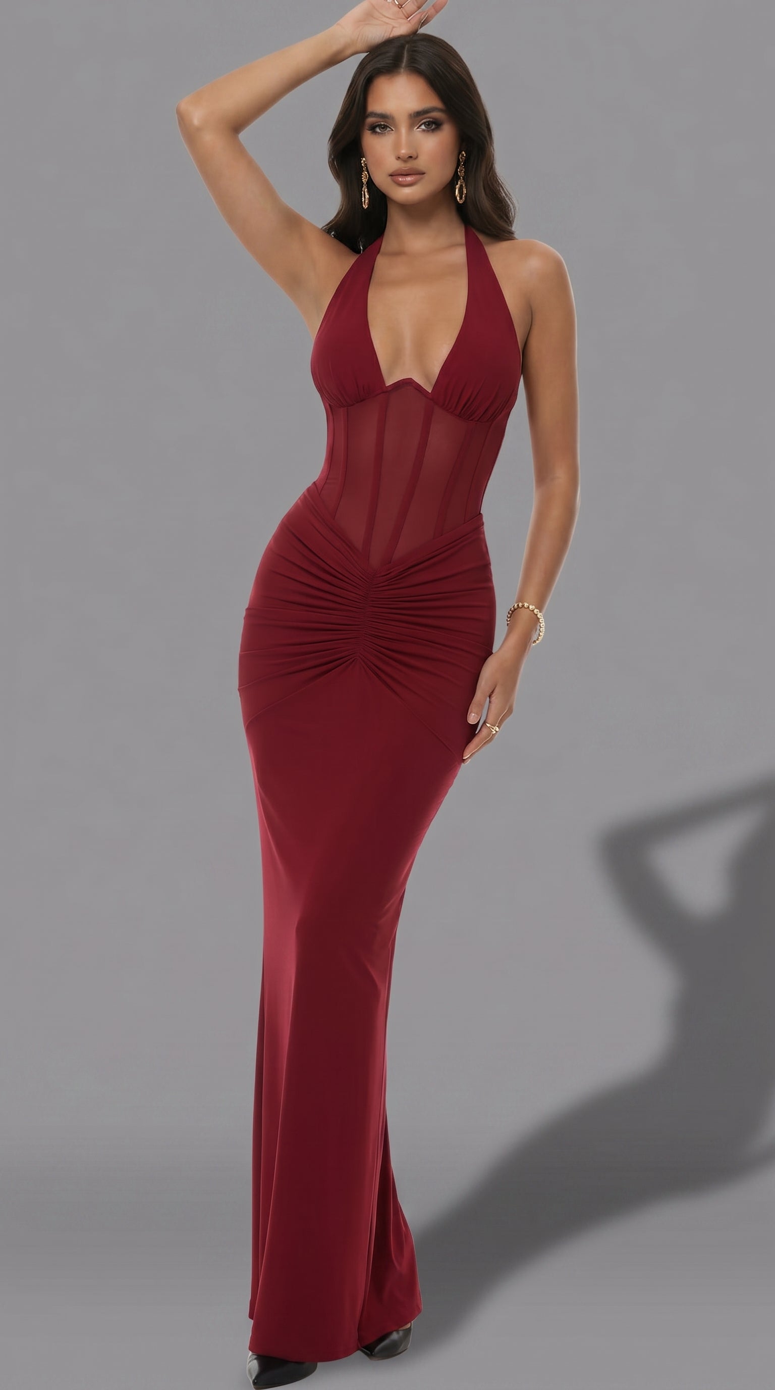 Casa Montiel / Vestido Seducción Escarlata